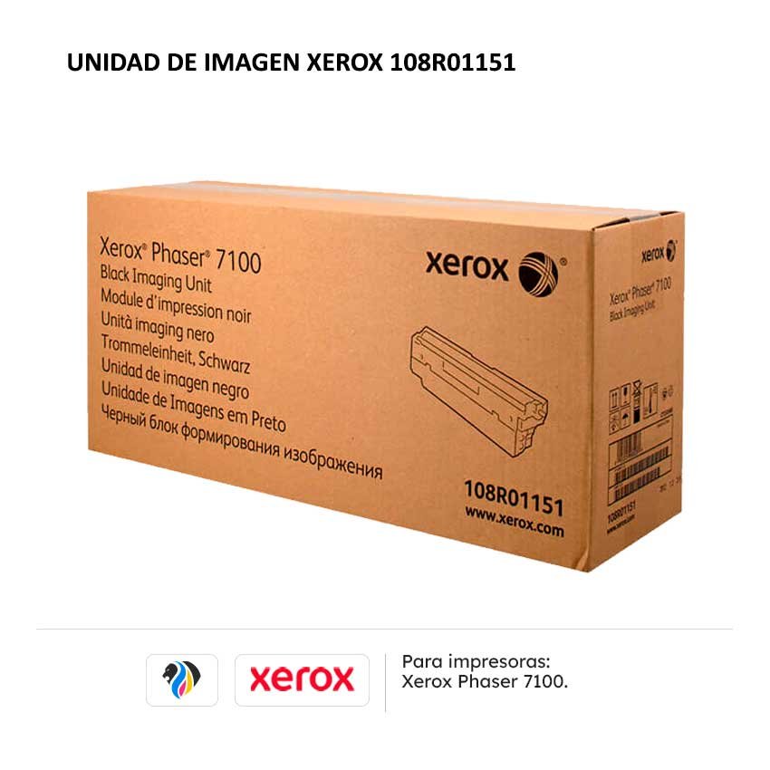 Unidad de Imagen Xerox 108R01151 para impresoras 7100