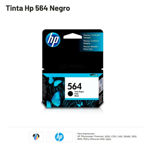 Tinta Hp 564 Negro