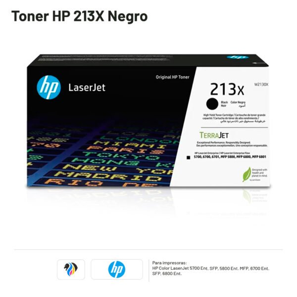Toner Hp 213X Negro