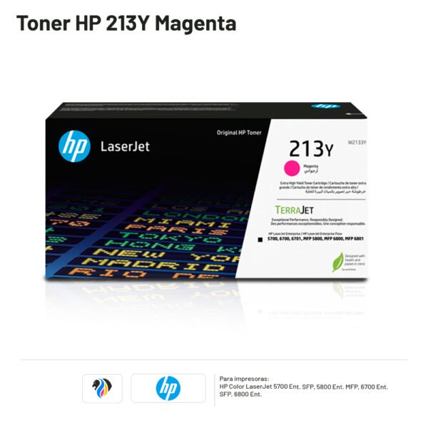 Toner Hp 213Y Magenta