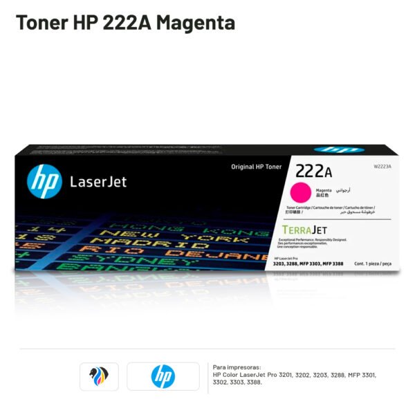 Toner Hp 222A Magenta