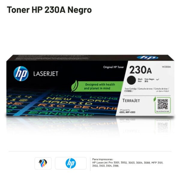 Toner Hp 230A Negro