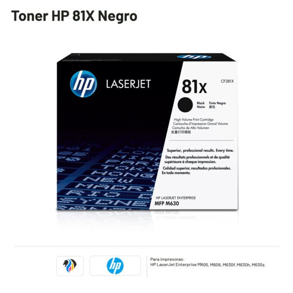 Toner Hp 81X Negro
