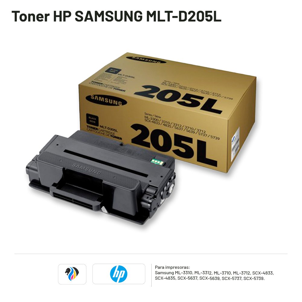 Toner Hp Samsung Mlt D205l