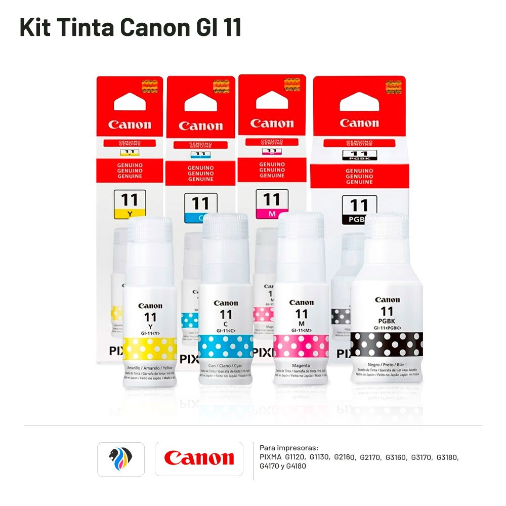 KIT-TINTA-CNON-GI-11 Kit Tinta Canon GI 11