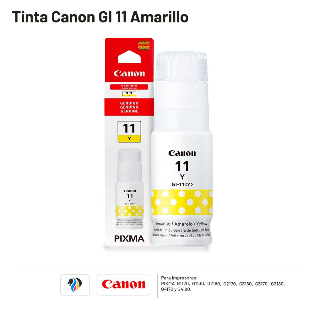 Tinta Canon GI 11 Amarillo