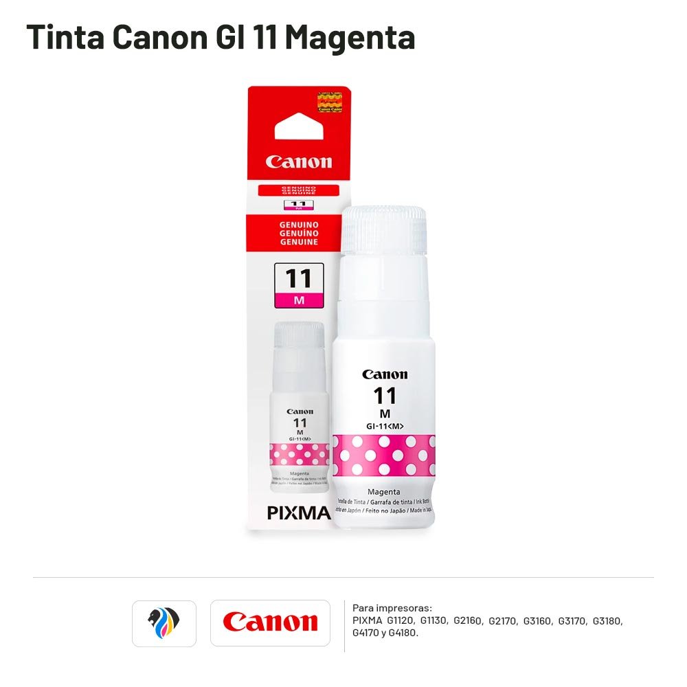 Tinta Canon GI 11 Magenta