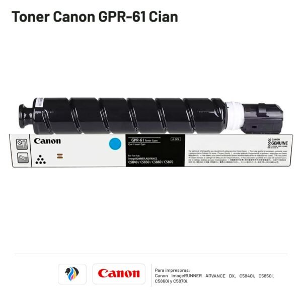 Toner Canon GPR-61 Cian