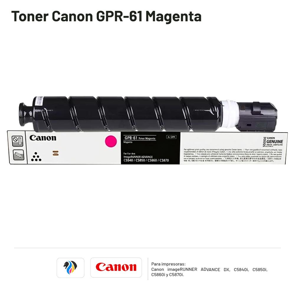 Toner Canon GPR-61 Magenta