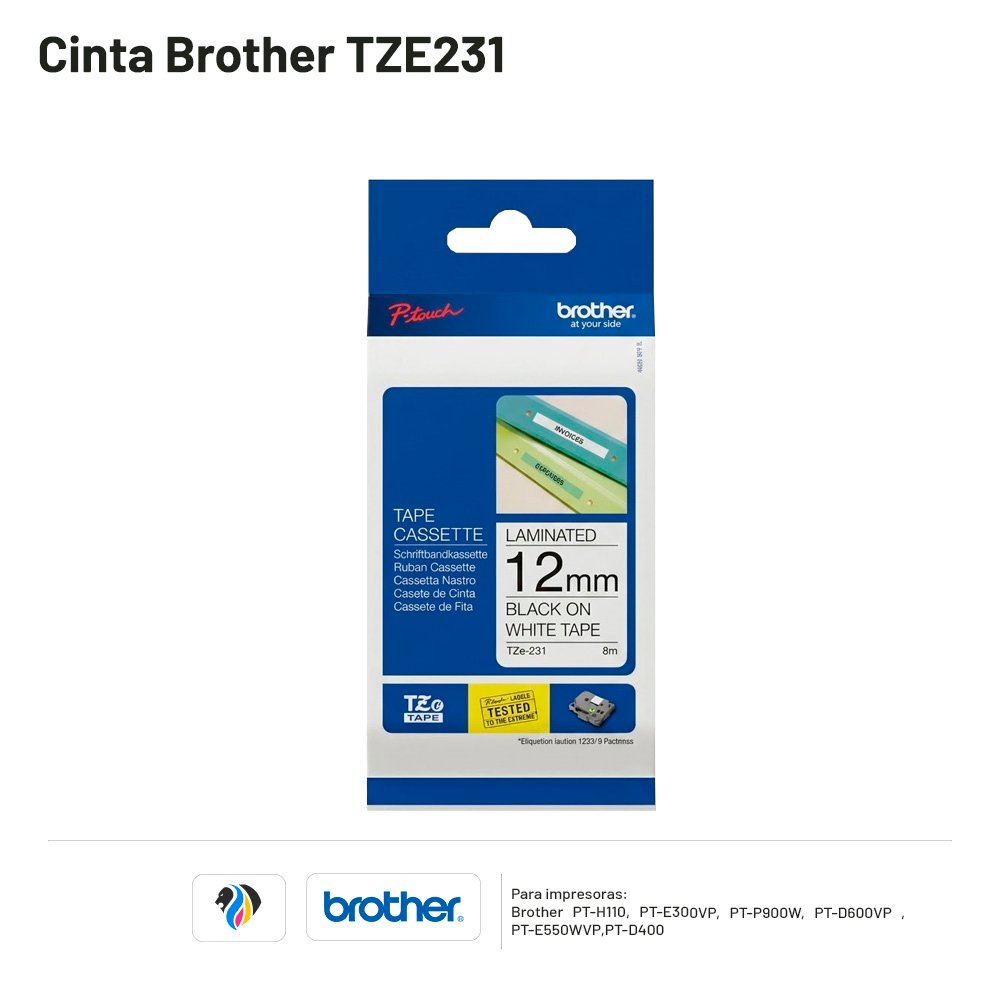 Cinta Brother TZE231