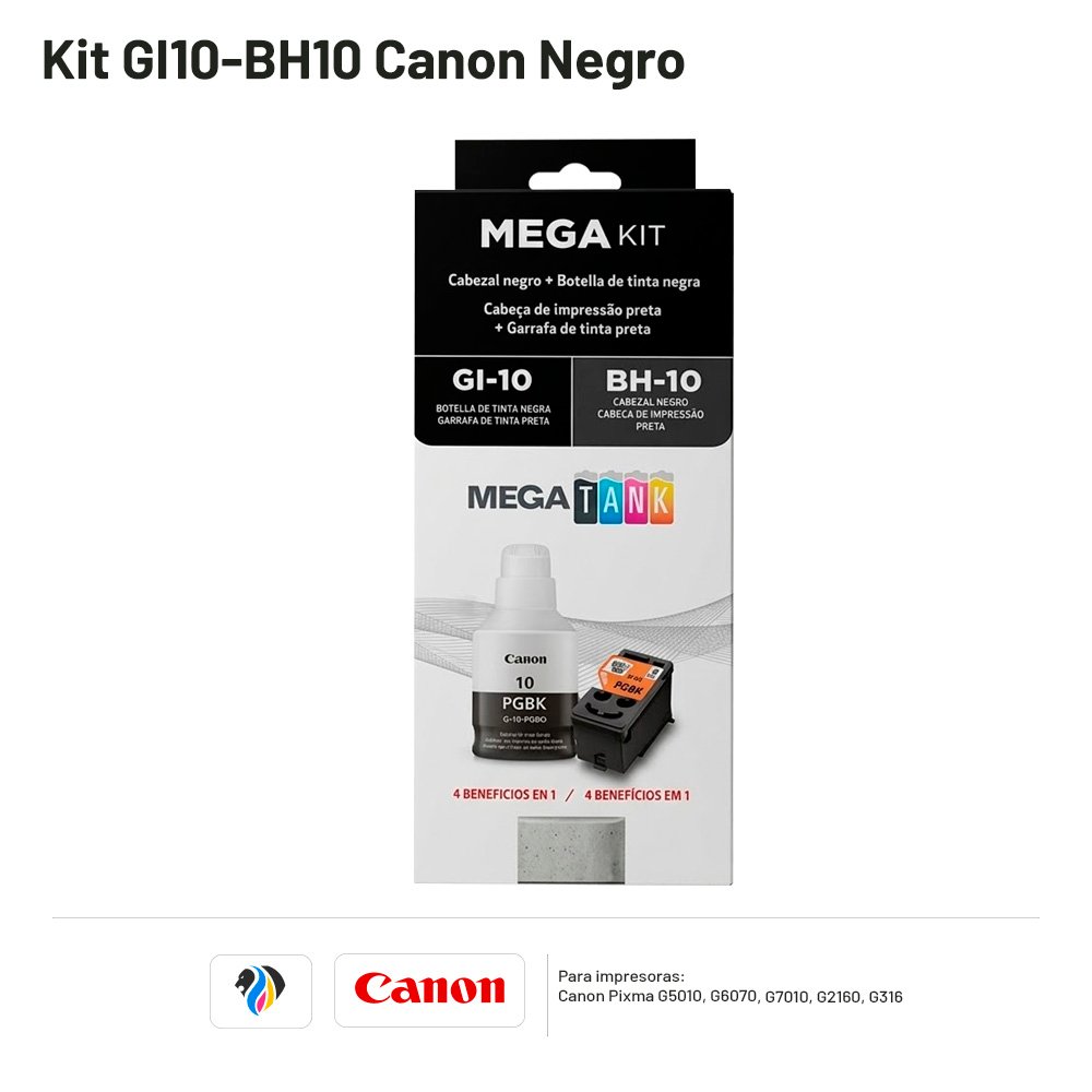 Kit GI10-BH10 Canon Negro