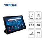 Tablet Advance SmartPad SP5706 10.1 pulgadas WXGA 4GB RAM 64GB 4G LTE Gris
