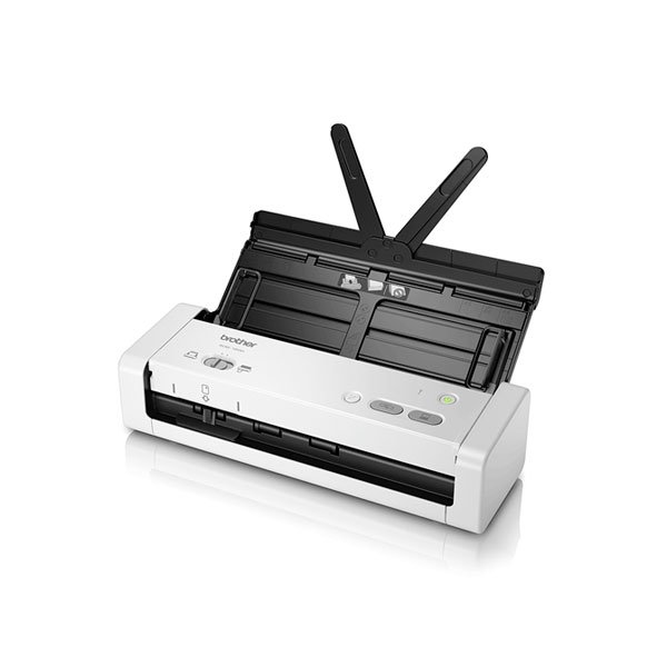 Escáner de documentos portátil Brother ADS-1300 con ADF dúplex y conexión USB-C