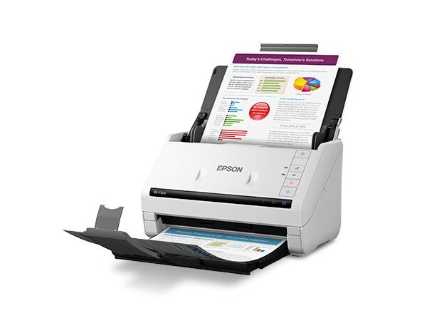 Escáner de documentos departamental Epson DS-770 II con ADF de 100 hojas y USB 3.0