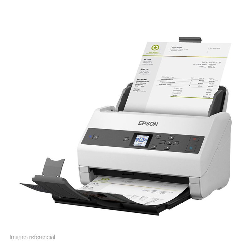 Escáner Epson DS-870 ADF de alta velocidad para oficinas