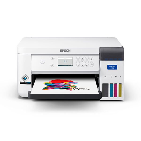 Impresora de sublimación de tinta A4 Epson SureColor F170 con Wi-Fi y botellas de 140ml