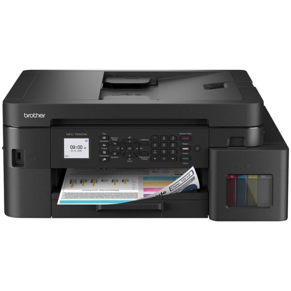 Impresora multifuncional Brother MFC-T930DW con WiFi dúplex y tanque de tinta