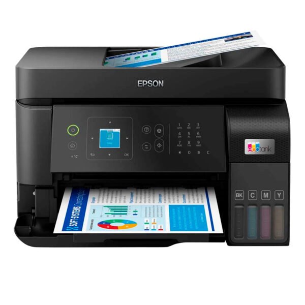 Impresora multifuncional Epson EcoTank L5590 con ADF sistema continuo y Wi-Fi