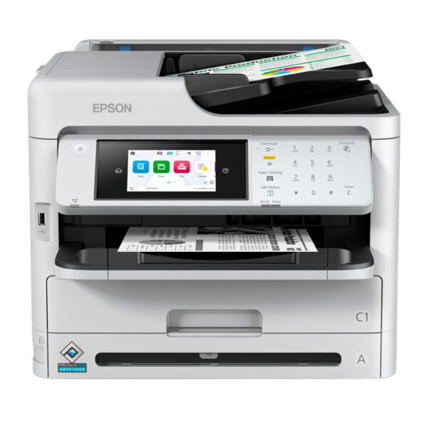 Impresora multifuncional monocromática Epson WF-M5899 con ADF dúplex y Wi-Fi