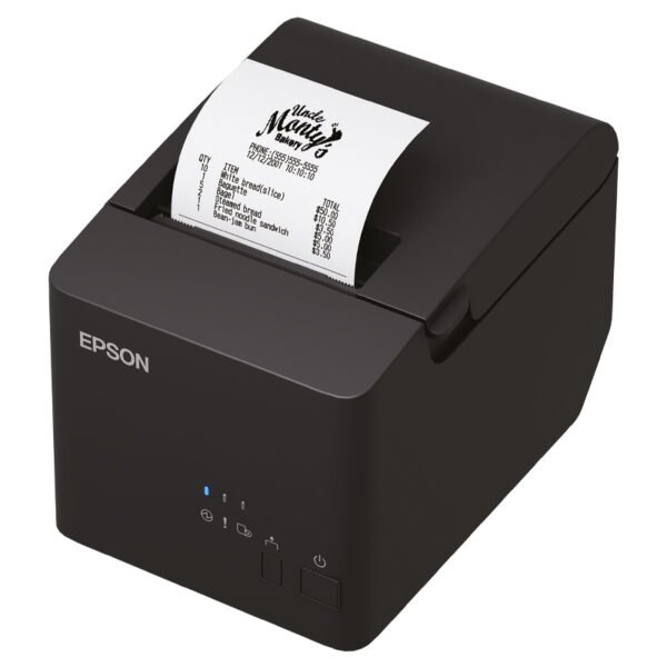 Impresora térmica de recibos Epson TM-T20IVL con puertos USB y Serial
