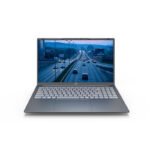 Laptop Advance 15.6" Celeron N4500 en color gris vista abierta