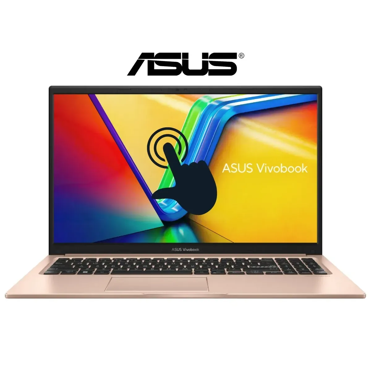 Laptop ASUS Vivobook 15 táctil con pantalla Full HD IPS en color Terracota