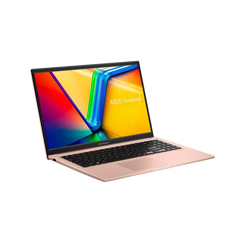 Laptop Asus Vivobook Go 15 15.6" AMD Ryzen 5 en color Rose Pink vista superior