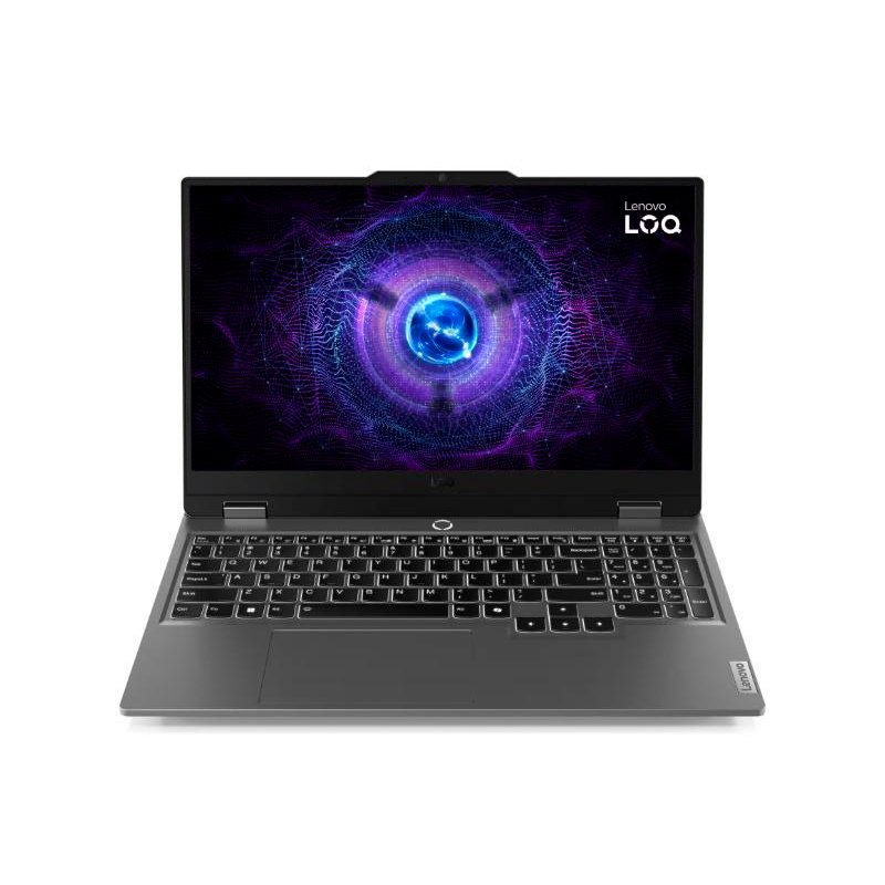 Laptop Gamer Lenovo LOQ 15IRX9 Intel Core i5 13450HX con NVIDIA GeForce RTX 3050 6GB y pantalla 144Hz 100% sRGB en color Luna Grey