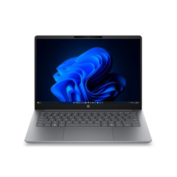 Laptop HP 200 G2a 14" AMD Ryzen 5 con Windows 11 Pro vista abierta