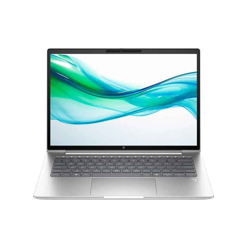 Laptop HP ProBook 445 G11 14" AMD Ryzen 7 con 1TB SSD vista abierta