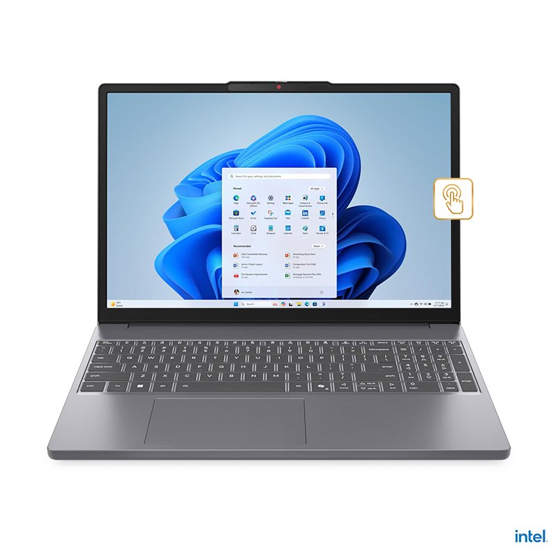Laptop Lenovo IdeaPad Slim 3 15IRH10 Táctil Intel Core i5 con 16GB RAM y pantalla WUXGA IPS en color Gris Luna