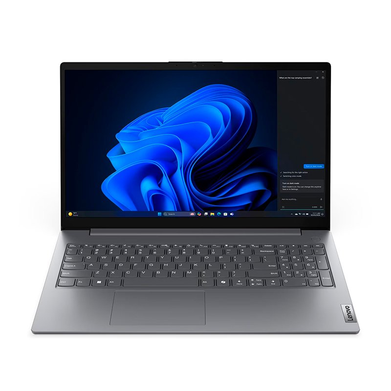 Laptop Lenovo V15 G5 IRU Intel Core i3 1315U con 8GB RAM DDR5 y 512GB SSD en color gris Luna Grey