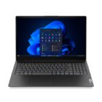 Laptop Lenovo V15 G6 ITN 15.6" Intel N100 en color Business Black vista abierta