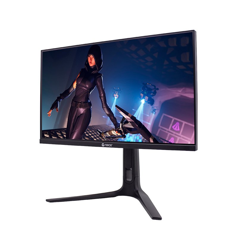 Monitor gamer TEROS TE-2754G 27 pulgadas Fast IPS 2K 200Hz parlantes RGB