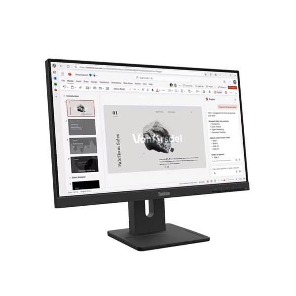 Monitor Lenovo ThinkVision E22-40 21.5 pulgadas Full HD IPS 100Hz con parlantes