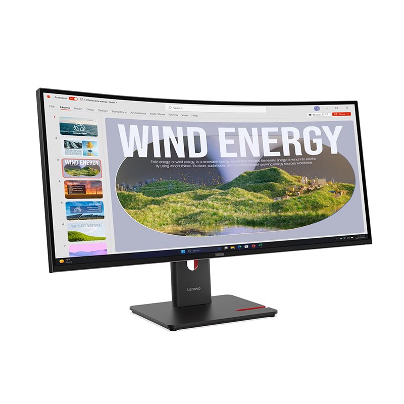 onitor profesional curvo Lenovo ThinkVision T34w-40 34 pulgadas WQHD 120Hz