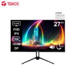 Monitor TEROS TE-2714S de 27 pulgadas FHD IPS a 144Hz con 1ms y parlantes integrados en color negro