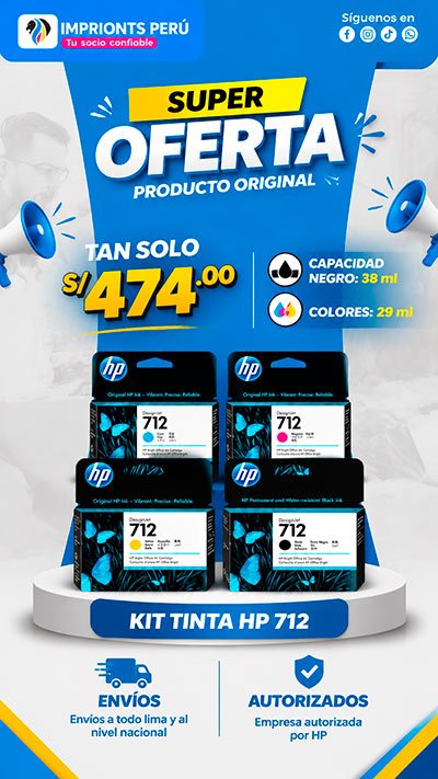 post tinta hp 712 1